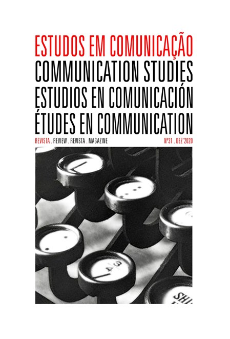 Capa: Pedro Jerónimo, Anabela Gradim (2020) Communication Studies n.31. Communication  +  Philosophy  +  Humanities. .